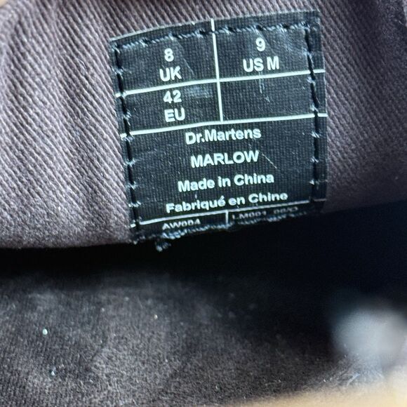 Dr. Martens Marlow Size Men’s 9 M Brown Leather Slip On Comfort Loafers - Picture 12 of 12